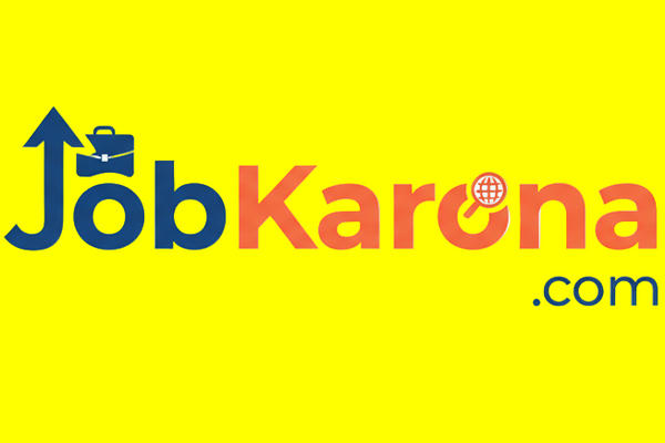 make single logo for my website /- jobkarona.com i hope give our best 